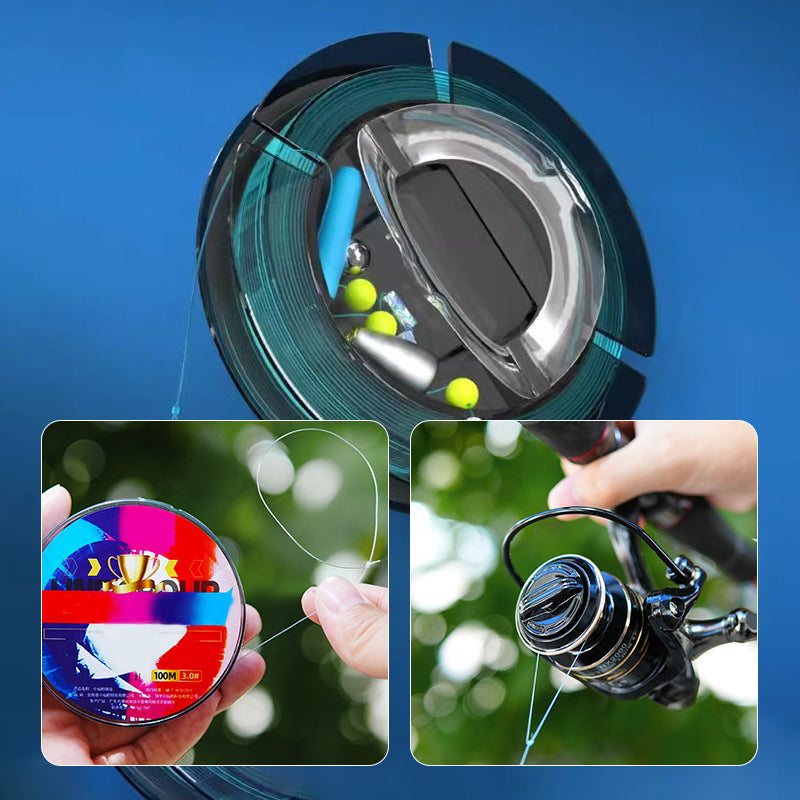 Devareon®🎣Automatic Fishing Line Set – Pre‑rigged, just cast & catch. Includes luminous float & accessory compartment. Perfect for beginners & seasoned anglers.