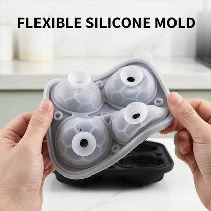 Devareon® ⏰🔥 Football Shape Silicone Ice Ball Mold