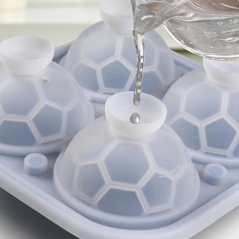 Devareon® ⏰🔥 Football Shape Silicone Ice Ball Mold