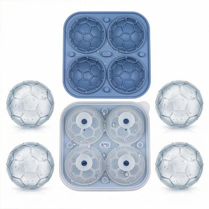 Devareon® ⏰🔥 Football Shape Silicone Ice Ball Mold