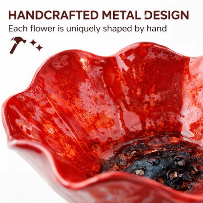 Devareon® 💖🎁Handmade Metal Flower Garden Stake🐦