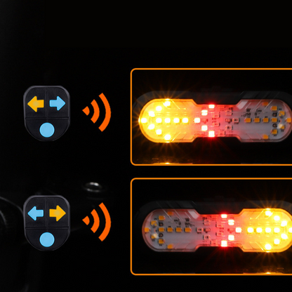 Devareon® ⏰🔥LIMITED TIME 40% OFF! ✨Smart Bike Safety Light with Wireless Remote Control