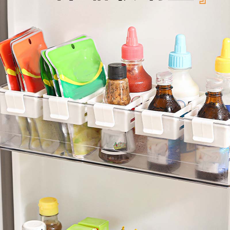 Devareon® Adjustable Fridge Organizer Divider