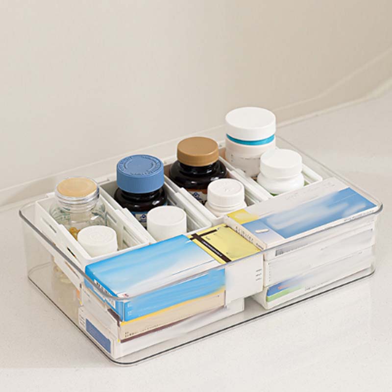 Devareon® Adjustable Fridge Organizer Divider