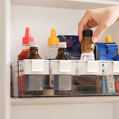 Devareon® Adjustable Fridge Organizer Divider