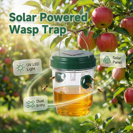 Devareon® Solar Powered Hanging Wasp Trap