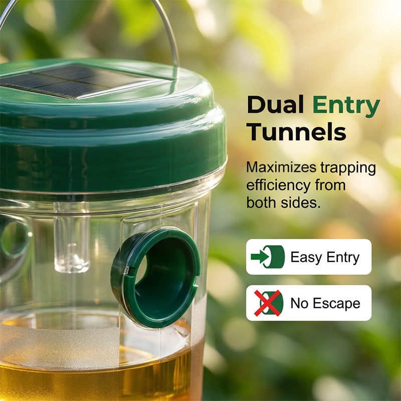 Devareon® Solar Powered Hanging Wasp Trap