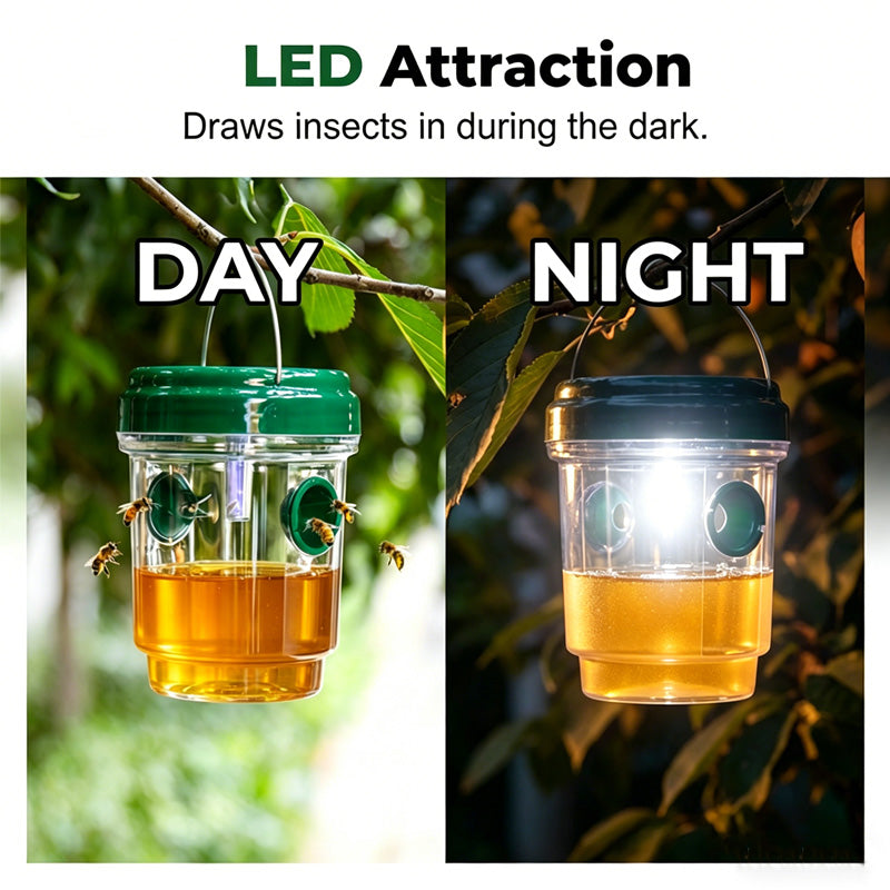 Devareon® Solar Powered Hanging Wasp Trap