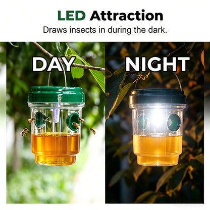 Devareon® Solar Powered Hanging Wasp Trap
