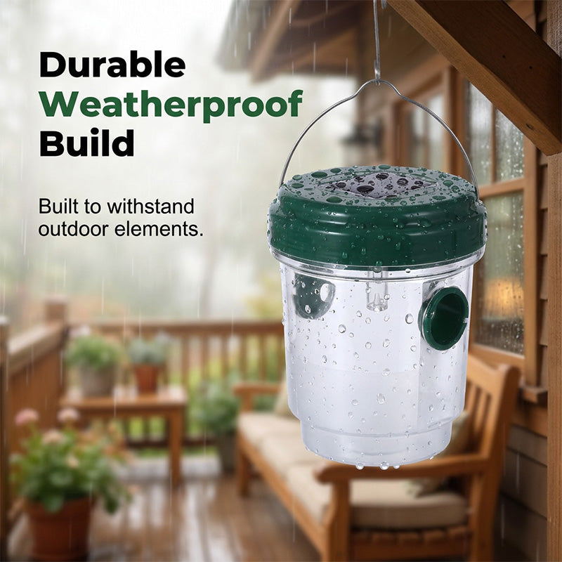 Devareon® Solar Powered Hanging Wasp Trap