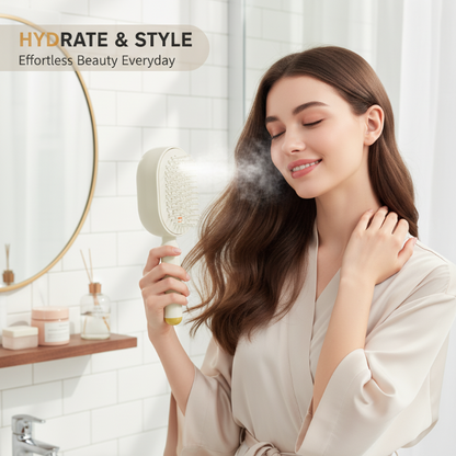 Devareon® 🥳 Electric Spray & Massage Hair Brush