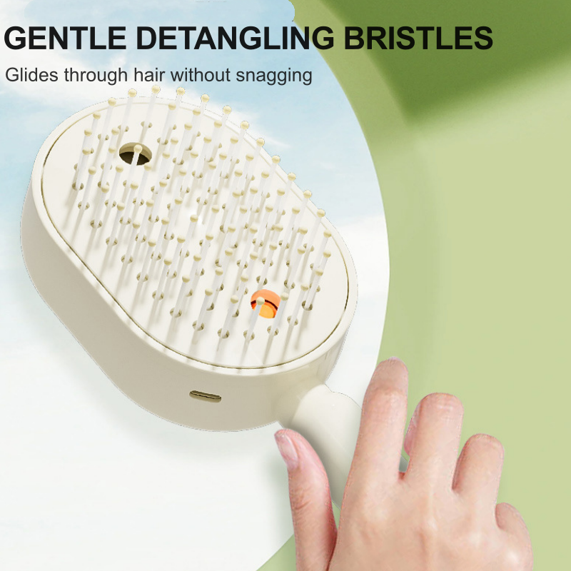 Devareon® 🥳 Electric Spray & Massage Hair Brush