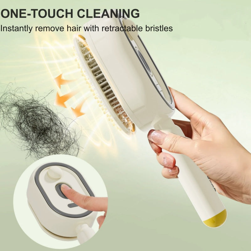 Devareon® 🥳 Electric Spray & Massage Hair Brush