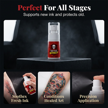 Devareon®💥 50K+ sold!💉 Tattoo aftercare spray – ultra-fine mist, hydrates, revives ink vibrancy. 50% OFF! 🎨✨