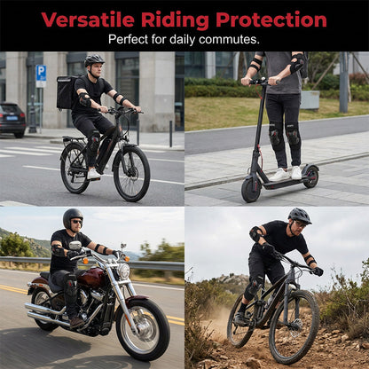 Devareon® 🏋️Motorcycle Knee and Elbow Protector Set