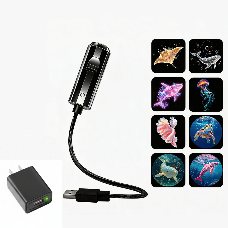Devareon® 🥳Plug-and-Play HD Galaxy & Ocean Projector Night Light🥳50,000+ Happy Users