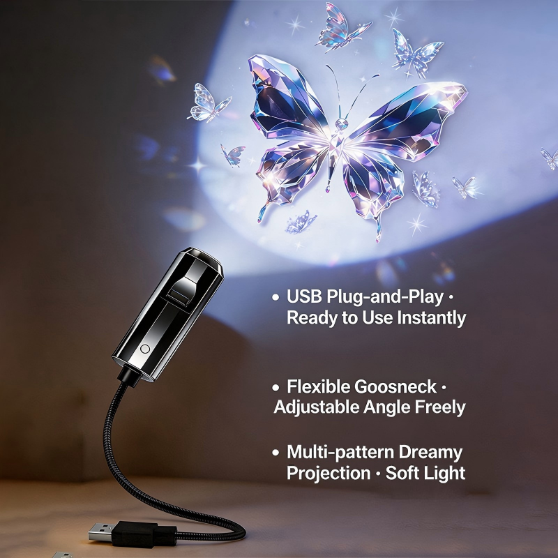 Devareon® 🥳Plug-and-Play HD Galaxy & Ocean Projector Night Light🥳50,000+ Happy Users