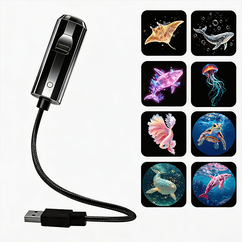 Devareon®🥳Plug-and-Play HD Galaxy & Ocean Projector Night Light🥳50,000+ Happy Users