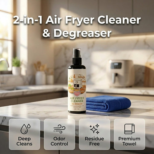Devareon® 🔥 Sale 40% OFF!✨2-in-1 Air Fryer Cleaner and Degreaser Spray