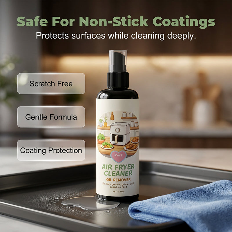 Devareon® ⏰ Hot Sale🔥 Sale 33% OFF!✨2-in-1 Air Fryer Cleaner and Degreaser Spray