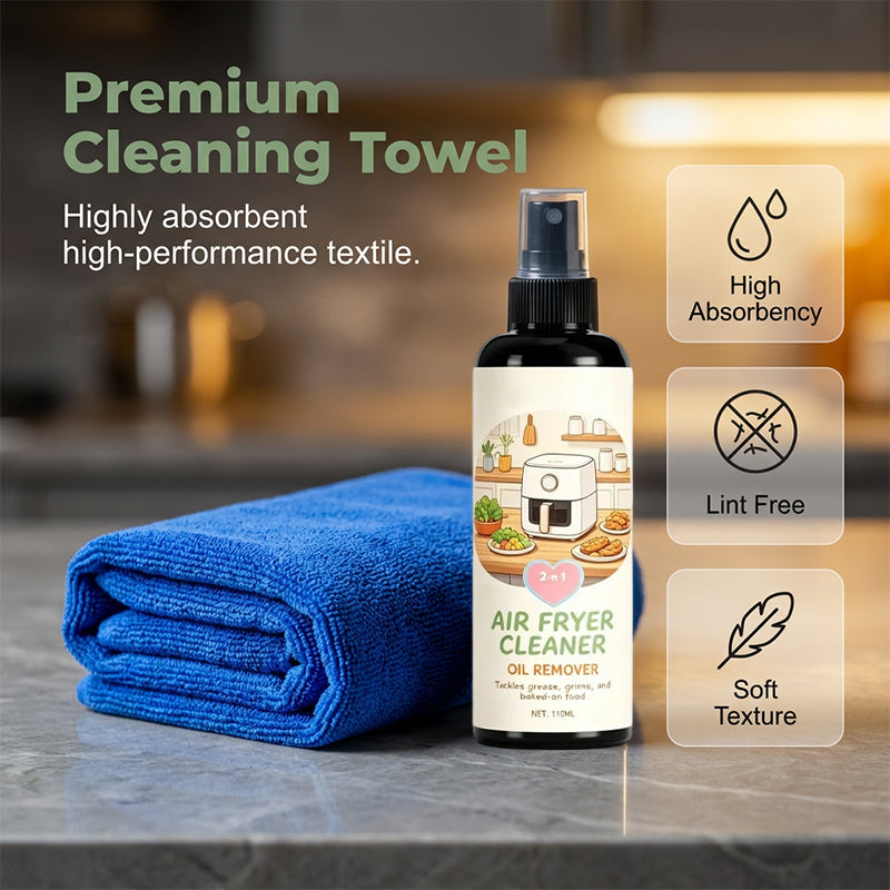 Devareon® ⏰ Hot Sale🔥 Sale 33% OFF!✨2-in-1 Air Fryer Cleaner and Degreaser Spray
