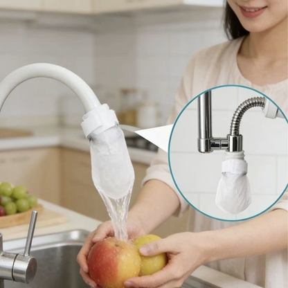 Devareon® ⏰ Hot Sale🔥Anti-Splash Kitchen Faucet Filter for Sediment & Rust Removal