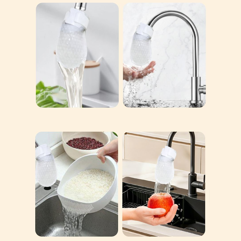 Devareon® ⏰ Hot Sale🔥Anti-Splash Kitchen Faucet Filter for Sediment & Rust Removal