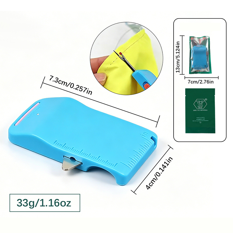 Devareon® 🥳🧵 Sewing Seam Guide & Ripper – Multi-functional Tool, Easy Seam Allowance & Stitch Removal ✂️🪡