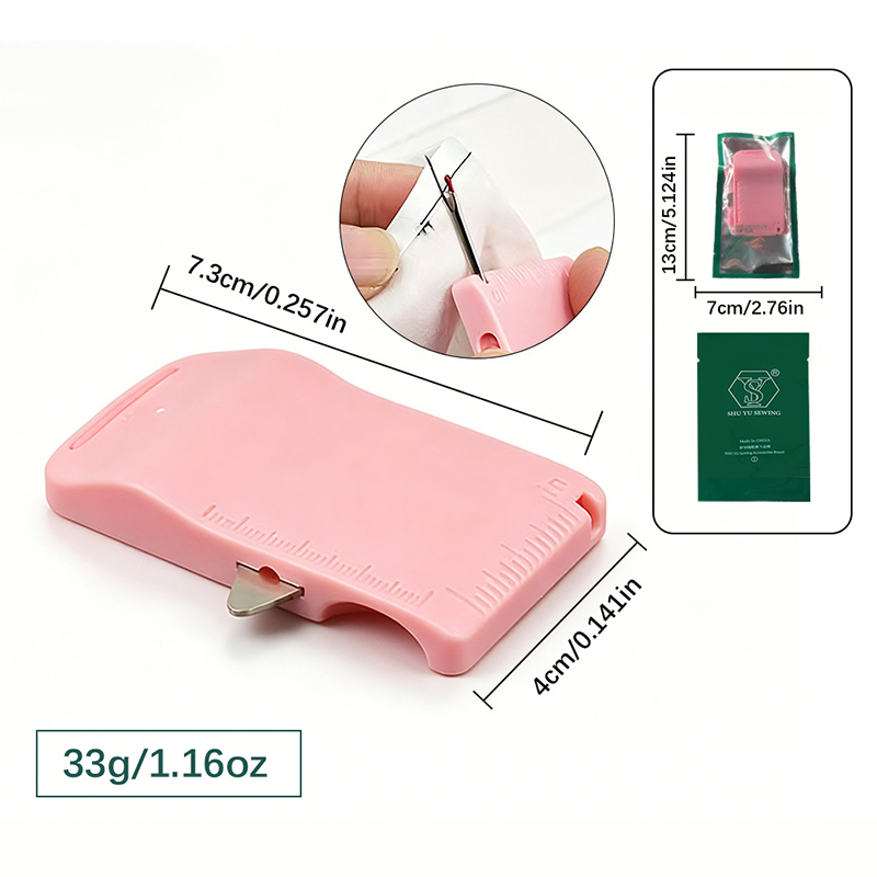Devareon® 🥳🧵 Sewing Seam Guide & Ripper – Multi-functional Tool, Easy Seam Allowance & Stitch Removal ✂️🪡