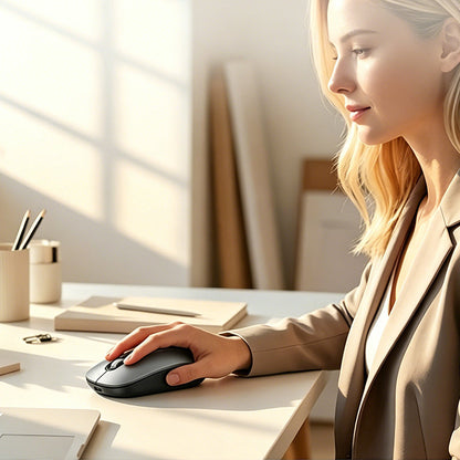 Devareon® 🖱️ LIMITED-TIME 50% OFF! 💥 AI Smart Voice Wireless Mouse – 1600 Words/Min, Translation Hub, Ergonomic ✨