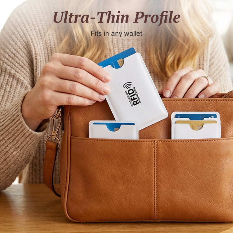 Devareon®🔥 Limited-time Offer RFID Blocking Sleeves for Credit Cards