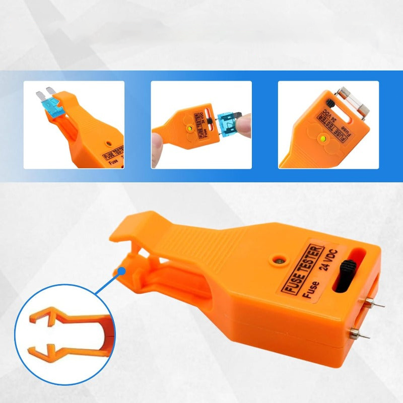 Devareon® 🔧⚡ Fuse tester & extractor – 2-in-1, adjustable, easy blown fuse detection!