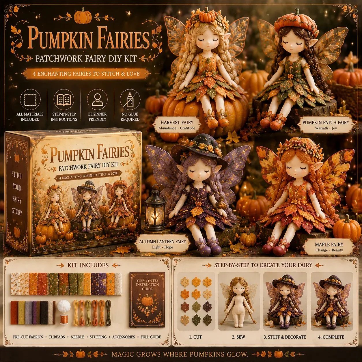 Devareon®🔥LAST DAY 40% OFF🧵Fairy Patchwork DIY Collection