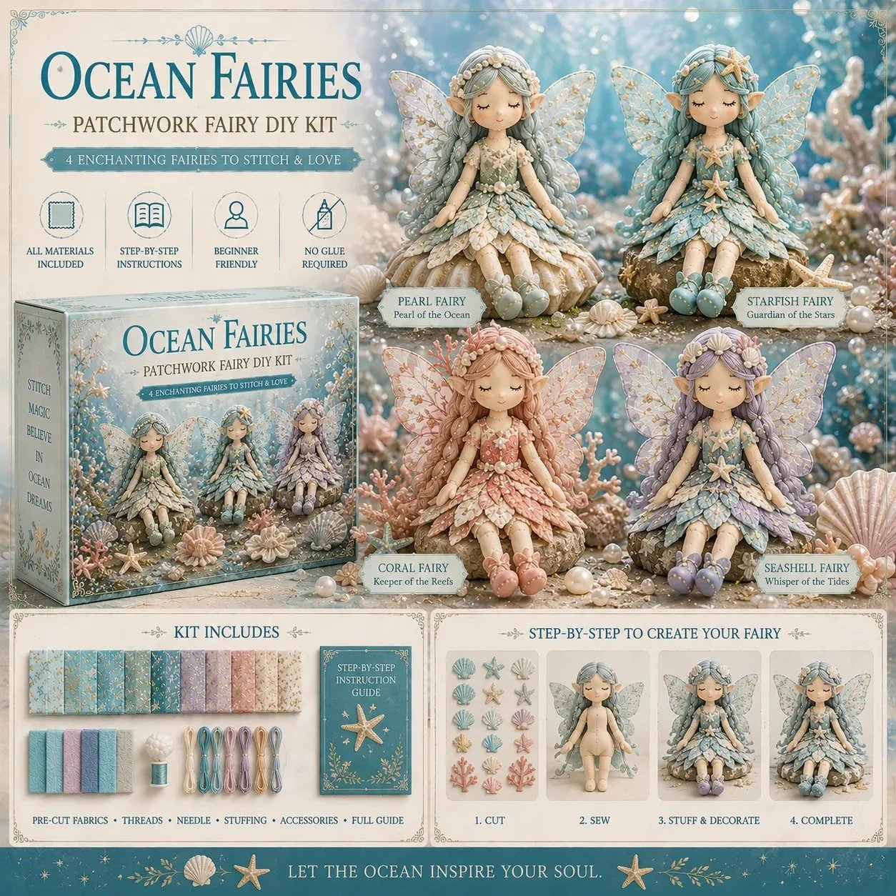 Devareon®🔥LAST DAY 40% OFF🧵Fairy Patchwork DIY Collection