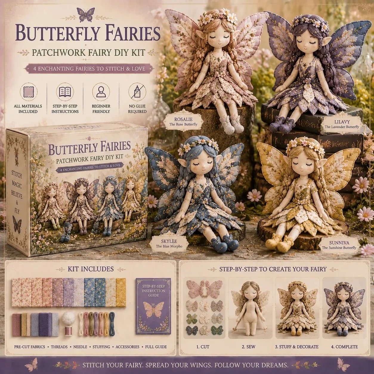 Devareon®🔥LAST DAY 40% OFF🧵Fairy Patchwork DIY Collection