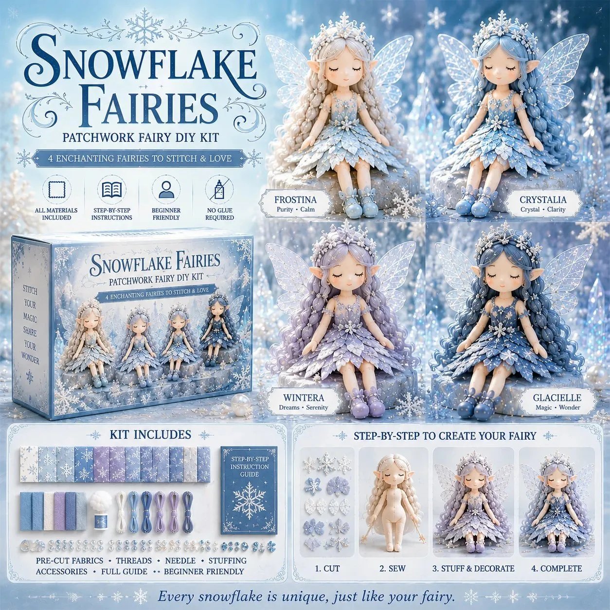 Devareon®🔥LAST DAY 40% OFF🧵Fairy Patchwork DIY Collection