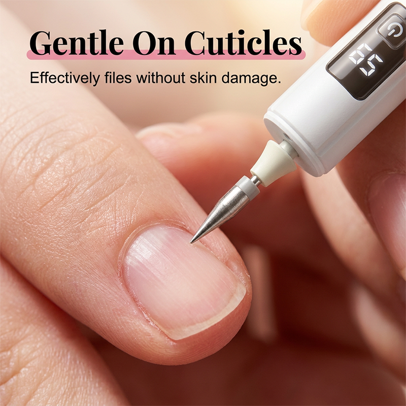 🥳2026 HOT SALE💅50% OFF! Professional Electric Nail Polisher – Smooths thick nails, Multiple heads for shaping & buffing---Devareon®
