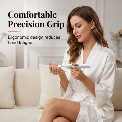 🥳2026 HOT SALE💅50% OFF! Professional Electric Nail Polisher – Smooths thick nails, Multiple heads for shaping & buffing---Devareon®