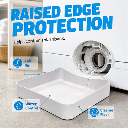 ⏰Save 50% Today Only💧Universal Front-Load Washing Machine Drain Pan🛡️— Stop Washer Leaks🚫💦& Protect Your Floors Effortlessly✨🏠 — Devareon®