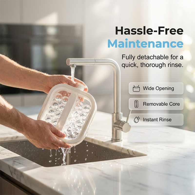 🌞Summer New Hot Selling 50% OFF🎁💦Portable Silicone Ice Ball Maker Kettle🧊---Devareon@