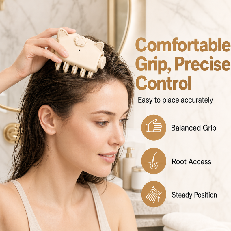 🎉48K+ Sold 💇 Wireless Heated Volumizing Root Lift Clip✨Portable Travel Hair Styling Tool for Flat Fine Hair— Devareon®