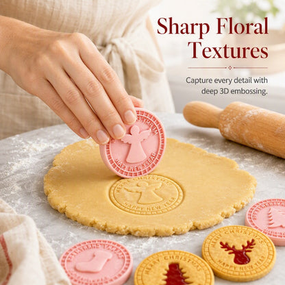 🍪Festive Christmas Cookie Mold Set