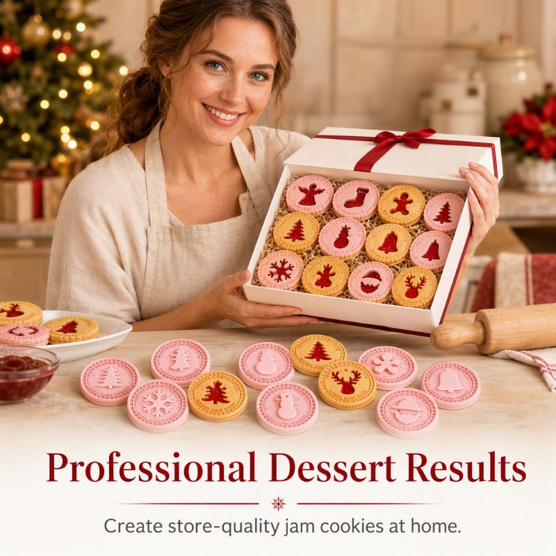 🍪Festive Christmas Cookie Mold Set