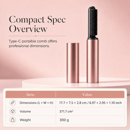 ✨Mini Cordless Heated Styling Comb | Devareon®